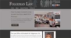 Desktop Screenshot of folgemanlaw.com
